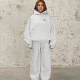 ESSENTIALS STRAIGHT PANTS - HEATHER GRAY