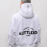 STATEMENT HOODIE - HEATHER GRAY