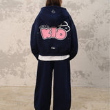 ESSENTIALS STRAIGHT PANTS - NAVY