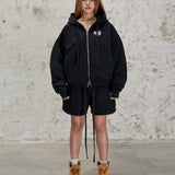 KIDDO ZIP UP - BLACK