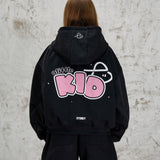 KIDDO ZIP UP - BLACK