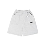 COZY BERMUDA SHORTS [KC GIFT] - HEATHER GRAY