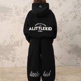 STATEMENT HOODIE - BLACK