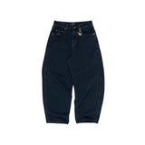 TINY POCKET LOOSE FIT JEANS [KC GIFT] - DARK BLUE