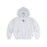 RECLAIM JOY BOXY HOODIE - HEATHER GRAY