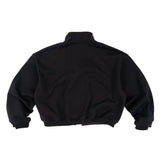 CASUAL QUATER ZIP - BLACK
