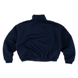 CASUAL ZIP UP JACKET - NAVY