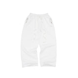 ESSENTIALS STRAIGHT PANTS - WHITE