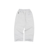 ESSENTIALS STRAIGHT PANTS - HEATHER GRAY