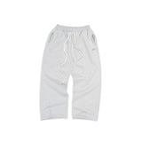ESSENTIALS STRAIGHT PANTS - HEATHER GRAY