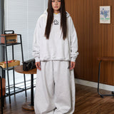 RECLAIM JOY BOXY HOODIE - HEATHER GRAY