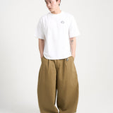 SMART HOOK WIDE LEG KHAKI PANTS [KC GIFT] - DUST