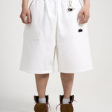 COZY BERMUDA SHORTS [KC GIFT] - WHITE