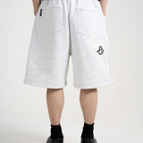 COZY BERMUDA SHORTS [KC GIFT] - HEATHER GRAY