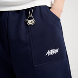 COZY BERMUDA SHORTS [KC GIFT] - NAVY