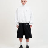 CASUAL QUATER ZIP - HEATHER GRAY