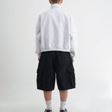 CASUAL ZIP UP JACKET - HEATHER GRAY