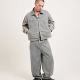 TINY POCKET LOOSE FIT JEANS [KC GIFT]  - LIGHT BLUE