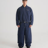 THE B4SE / DENIM JACKET - DARK BLUE