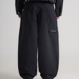 THE B4SE / LOOSE FIT JEANS - BLACK