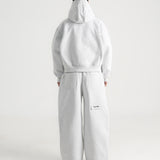 THE B4SE / REGULAR ZIP UP - HEATHER GRAY