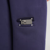 THE B4SE / STRAIGHT-LEG SWEATPANTS - NAVY