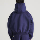 THE B4SE / REGULAR HOODIE - NAVY