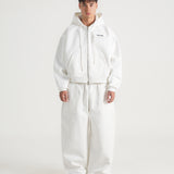 THE B4SE / REGULAR ZIP UP - WHITE