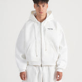 THE B4SE / REGULAR ZIP UP - WHITE
