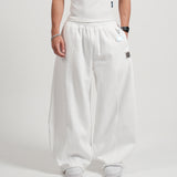 DOUBLE POCKET PANTS - WHITE
