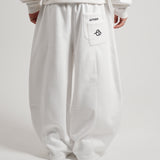 DOUBLE POCKET PANTS - WHITE