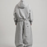 DOUBLE POCKET PANTS - HEATHER CHARCOAL