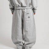 DOUBLE POCKET PANTS - DARK HEATHER GRAY