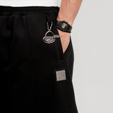 DOUBLE POCKET PANTS - BLACK