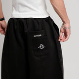 DOUBLE POCKET PANTS - BLACK