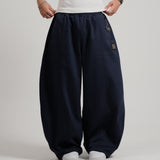 DOUBLE POCKET PANTS - NAVY