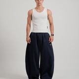DOUBLE POCKET PANTS - NAVY