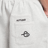 DOUBLE POCKET PANTS - HEATHER GRAY