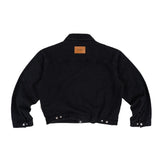 B4SE DENIM WORK JACKET - BLACK
