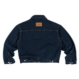 B4SE DENIM WORK JACKET - DARK BLUE