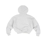 B4SE BOXY CHEST POUCH HOODIE - HEATHER GRAY