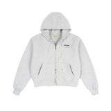 THE B4SE / REGULAR ZIP UP - HEATHER GRAY