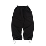 B4SE WIDE-LEG SWEATPANTS - BLACK
