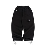 B4SE WIDE-LEG SWEATPANTS - BLACK