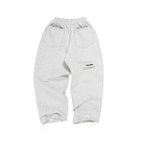 B4SE WIDE-LEG SWEATPANTS - HEATHER GRAY