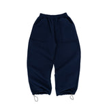 B4SE WIDE-LEG SWEATPANTS - NAVY