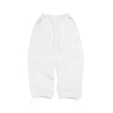 B4SE WIDE-LEG SWEATPANTS - WHITE