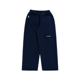 THE B4SE / STRAIGHT-LEG SWEATPANTS - NAVY