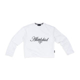 ZONE LONG SLEEVE BOXY TEE - WHITE