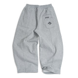 DOUBLE POCKET PANTS - DARK HEATHER GRAY